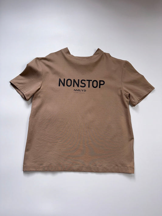 Khaki Brown Statement Tee