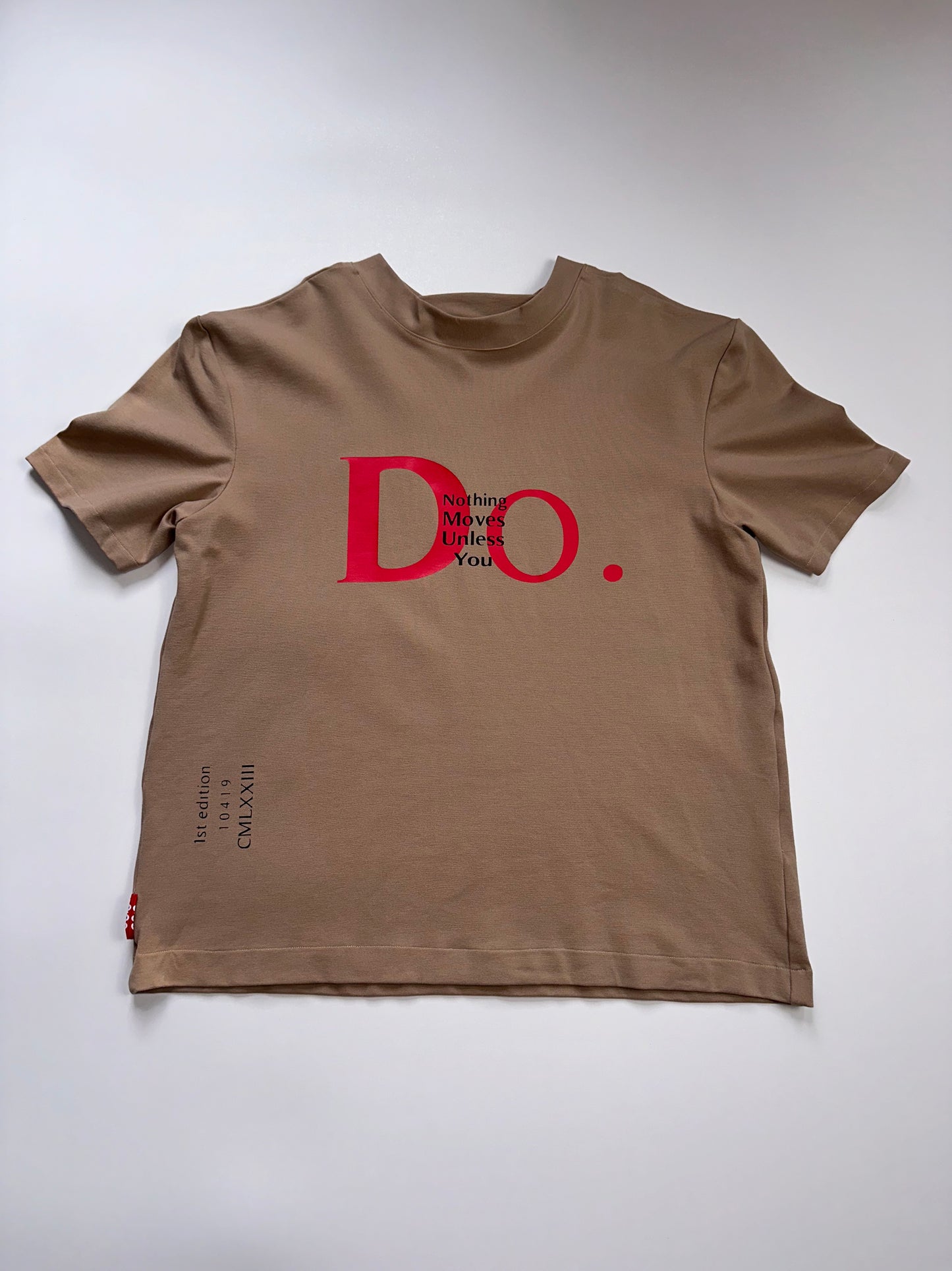 Khaki Brown Statement Tee